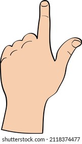Hand Finger-Pfeil-1-Klick