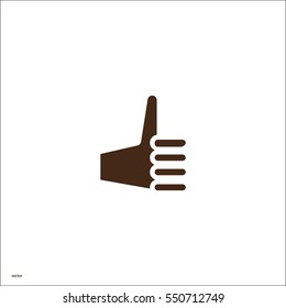 the hand, finger, icon