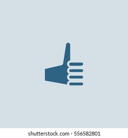 the hand, finger, icon