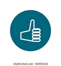 the hand, finger, icon