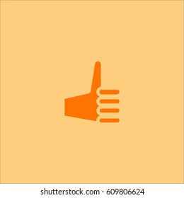 the hand, finger, icon