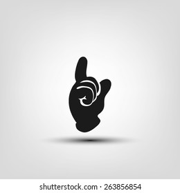hand finger pointing