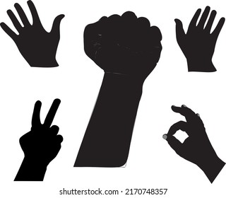 Hand and Finger Signs and expressions