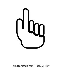 dirección hacia el dedo pulgar de la mano 