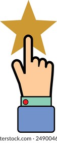 Hand Finger Touch, Swipe, Click, Press and Tap icon