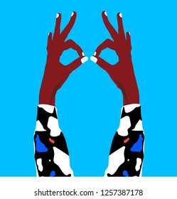 hand fingers okay