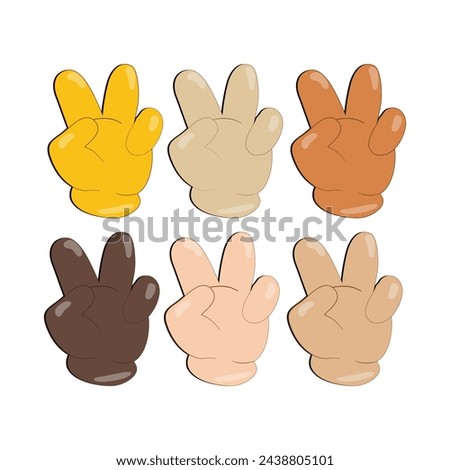 Hand with Fingers Splayed Gesture Icon. Raised hand emoji. Folded Hands sign, All skin tone gesture emoji