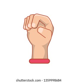 hand fist avatar character