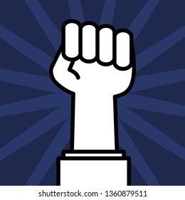 hand fist force icon