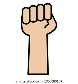 hand fist force icon