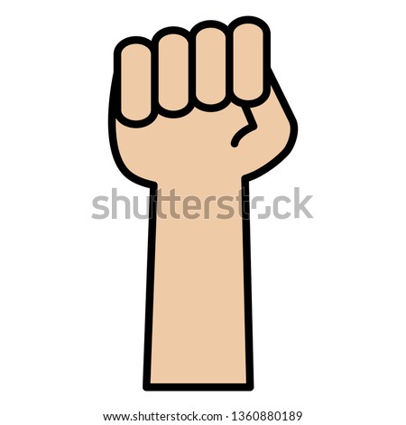 hand fist force icon