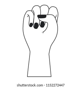 hand fist gesturing icon