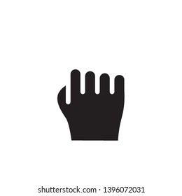 hand fist icon symbol vector eps 10