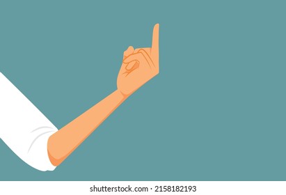 
Hand Flipping Middle Finger Vector Cartoon Illustration. Angry Person Making A Rude And Obscene Gesture 
