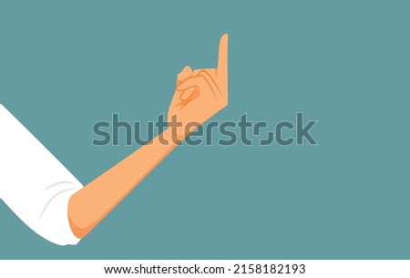 
Hand Flipping Middle Finger Vector Cartoon Illustration. Angry person making a rude and obscene gesture 
