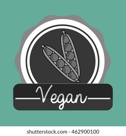 hand food vegan vegetables vector illsutration graphic