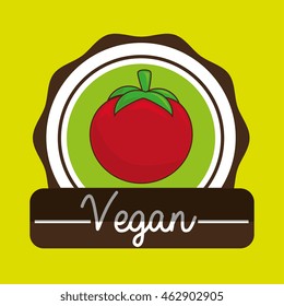 hand food vegan vegetables vector illsutration graphic