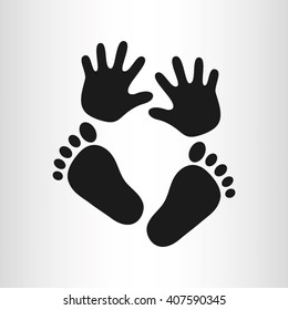 hand foot icon