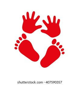 Hand Foot Icon