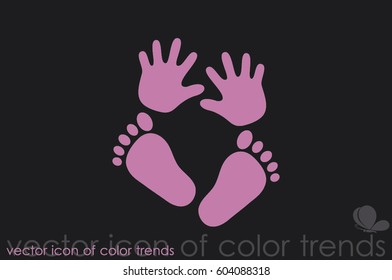 hand foot icon 