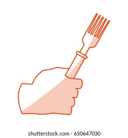 Hand and fork design