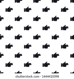 Hand forward pattern seamless vector repeat geometric for any web design