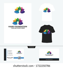Icono de Hand Foundation vector, signo plano relleno, pictograma sólido aislado en blanco, ilustración del logotipo