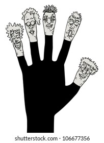 Hand friends