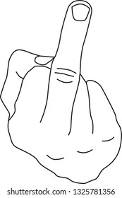 Hand Fuck vector