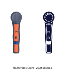 Hand Full Body Scanner Machine Illustrations Clip Art Set. Hi-Quality Premium Vector. Creative 3D Illustration Vector Design With Free Concept.