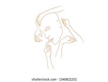 Hand gesture art