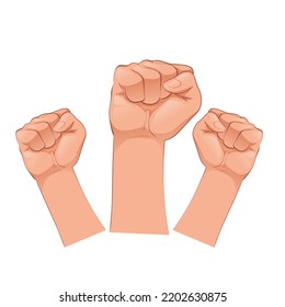 Hand gesture cartoon vector. Holding hand vector illustration