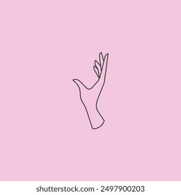  Hand gesture flat vector design