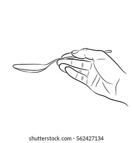 hand gesture in the form of a gun on white background of vector illustrations