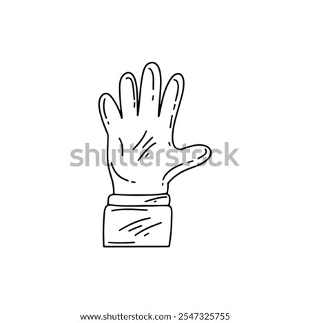 hand gesture of goodwill eps 10