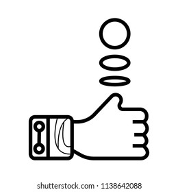 Hand gesture icon