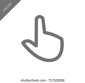 Hand gesture icon