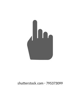 hand gesture icon. Element of hands icons. Premium quality graphic design icon. Signs, outline symbols collection icon for websites, web design, mobile app on white background