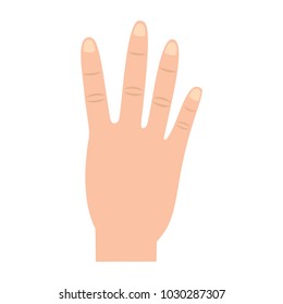 hand gesture icon image 