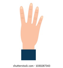 hand gesture icon image 
