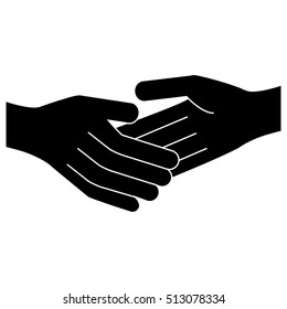 hand gesture icon image 