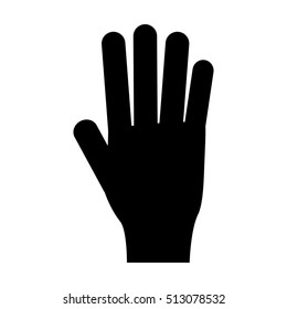 hand gesture icon image 
