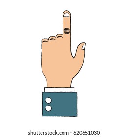hand gesture icon image 