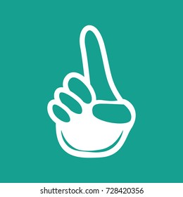 Hand Gesture icon vector
