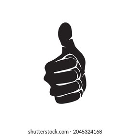 hand gesture icon vector, like sign and symbol