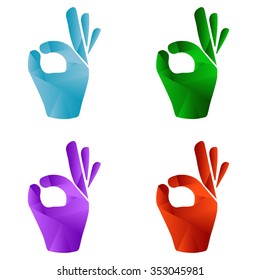 Hand gesture illustration