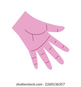 gesto de mano diseño de icono aislado