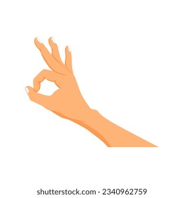 gesto de mano con signo ok