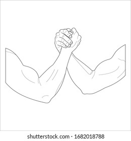 mano con gesto sobre fondo blanco