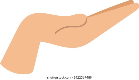 icono de apertura de gesto de mano